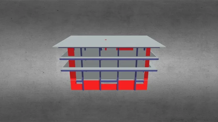 Beşiktaş Holding — İdari Bina 3B model önizlemesi