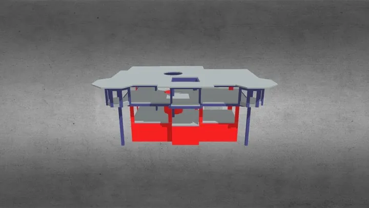 Kandilli Konut Yapısı 3B model önizlemesi